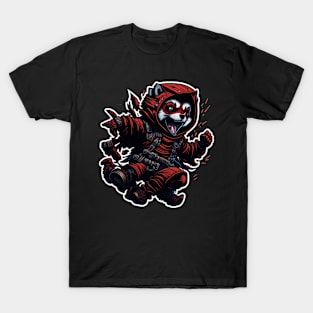 Red Panda Ninja_011 T-Shirt